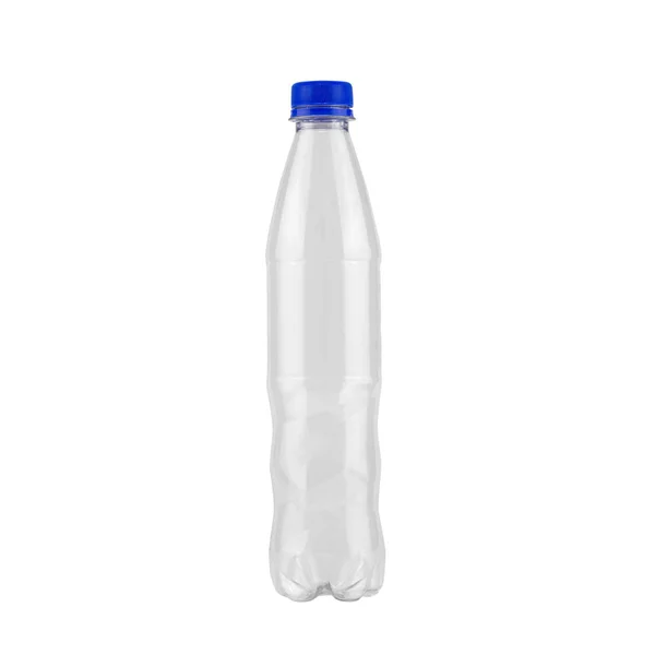 Plastflaska För Återvinning Isolerad Vit Bakgrund — Stockfoto