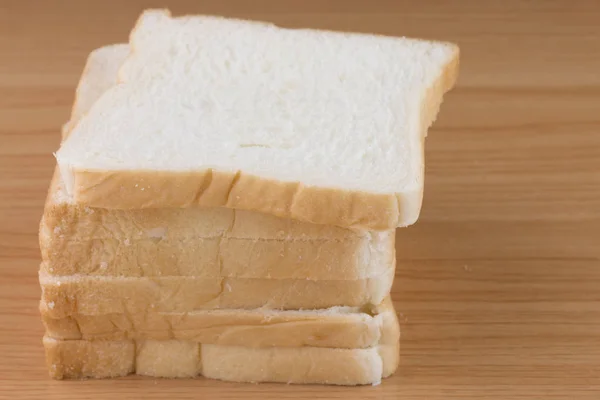 Pane Integrale Tavola Legno — Foto Stock