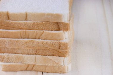 Kepekli ekmek ahşap tablo.