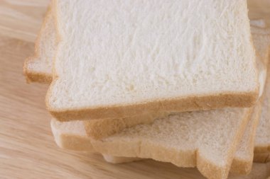 Kepekli ekmek ahşap tablo.