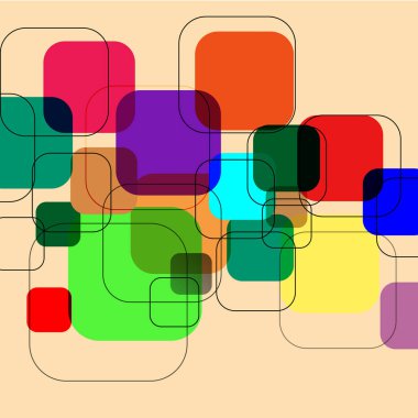 Soyut geometrik arkaplan. vektör illüstrasyonu