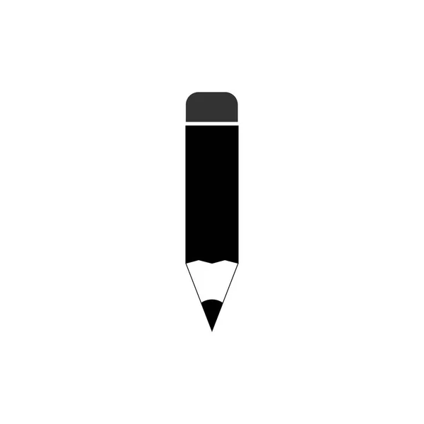 Icône crayon. design plat. illustration vectorielle. — Image vectorielle