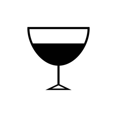 Beyaz arka plan üzerinde içecek hatları simgeleri-vektör illüstrasyon.