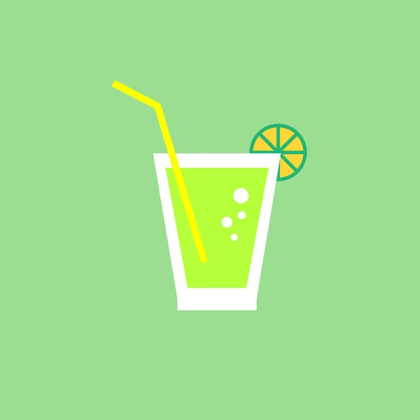 Iconos de bebidas - ilustración vectorial . — Vector de stock