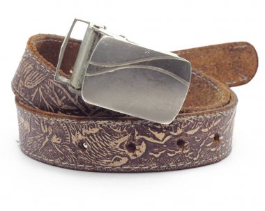 Beyaz arka plan üzerinde kemer