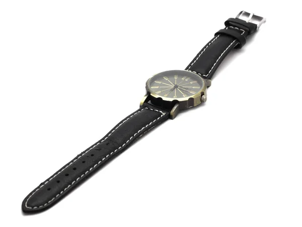 Armbanduhr isoliert auf weiß — Stockfoto