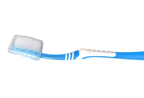 Οδοντόβουρτσα απομονωμένη σε λευκό φόντο — Φωτογραφία Αρχείου