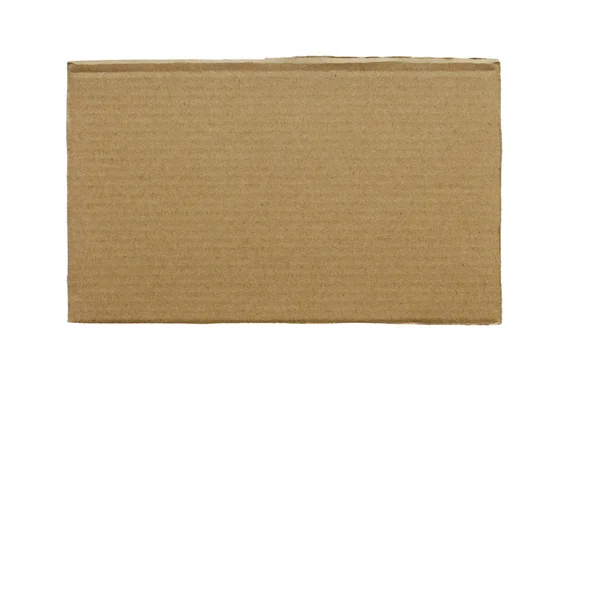 Packaging board isolated on white background — Stock Photo, Image