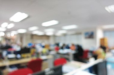 Bokeh ile office arka plan bulanıklık.
