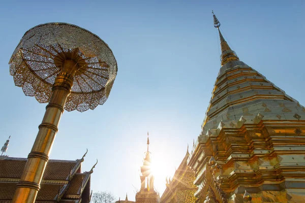 Wat phra that doi suthep at chiang mai, Thailand. — Stockfoto