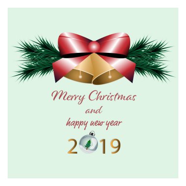 Noel arka plan dekorasyon, vektör çizim için