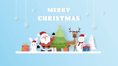 Noel dekorasyonu tebrik kartı şablonu. vektör illüstrasyonu.