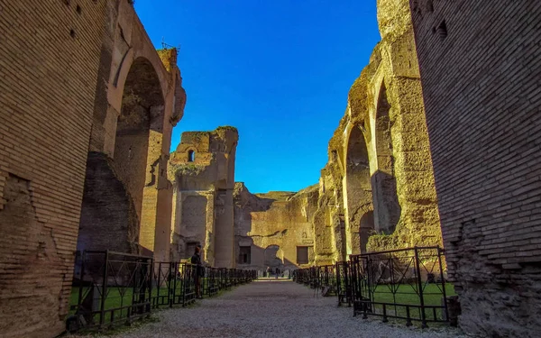 Las Termas Caracalla Roma Italia Segundo Baño Público Romano Más — Foto de Stock