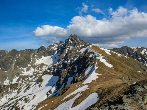 Panorama Mozzafiato Dei Monti Tatra Parte Della Catena Montuosa Dei — Foto Stock