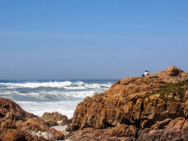 Atlantic Ocean Coastline Rocky Landscape Portugal Europe — Stock Photo, Image