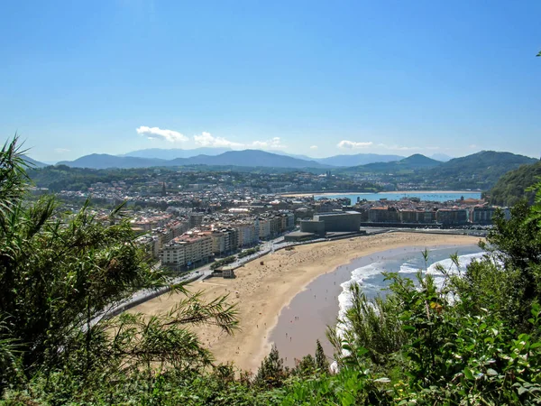 Rota Camino Del Norte Northern Saint James Way Grande Vista — Fotografia de Stock