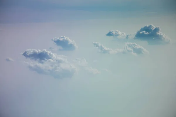 Blue sky and white clouds abstract background