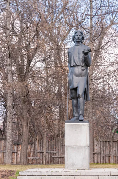 모스크바 러시아 2009 기념비 러시아 사회주의자 공원의 모스크바 러시아의 운동가의 — 스톡 사진
