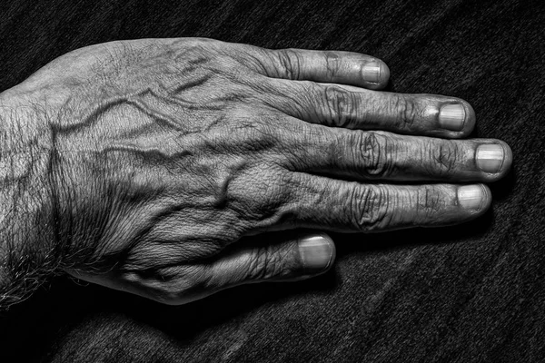 Ręce człowieka szczegółowo — Zdjęcie stockowe