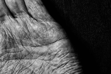 Adamın elleri detay