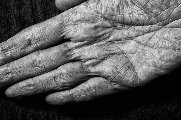 Einzelheiten der Menschenhände — Stockfoto