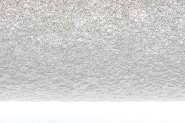 Hvitt ekstrudert polyetylenskumrør – stockfoto
