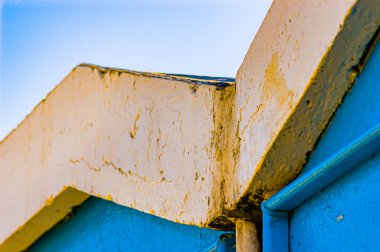 plaj kabinleri doku detay