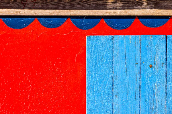 Detail of Beach Cabins Textures — Stock Photo, Image