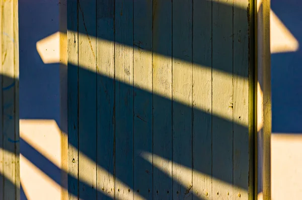 Dettaglio delle texture delle cabine da spiaggia — Foto Stock