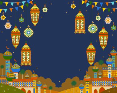 Güzel ve renkli cami kasabası