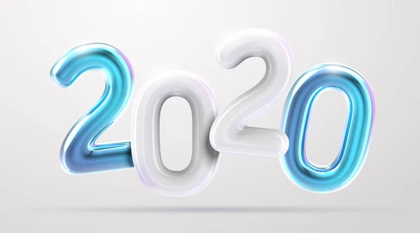 Globo de lámina 2020 — Foto de Stock