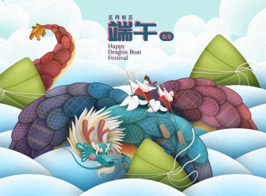 Dragon boat festival tasarımı
