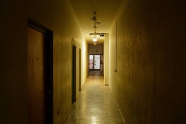 Benim stüdyoya giden koridor bu.