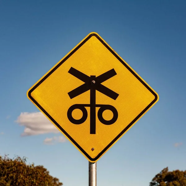 Australské Značky Podél Silnice — Stock fotografie