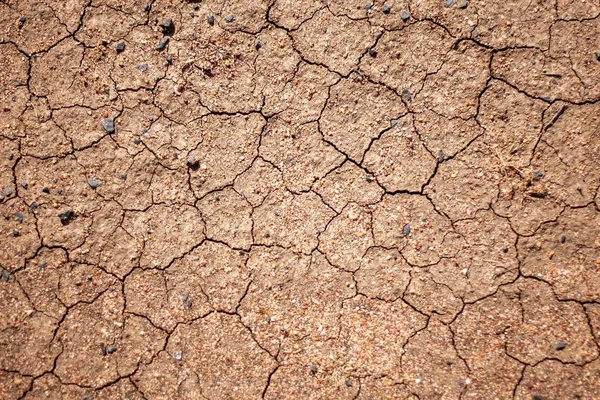 Red dry earth during Australia's droughts in western NSW. Inspiration for hot weather, damaged environment, earth heating up, ozone damage, editorials for drought stricken land.