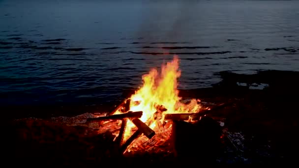 Stili Görüntüleri Ses Guy Fawkes Teması Için Saniyelik Şenlik Ateşi — Stok video