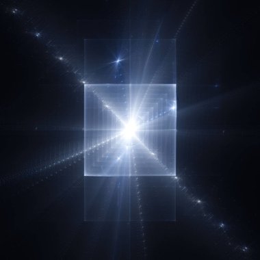 3D gerçeküstü illüstrasyon. Kutsal geometri. Gizemli psychedelic gevşeme desen. Fraktal soyut doku. Dijital sanat grafik Astroloji magic