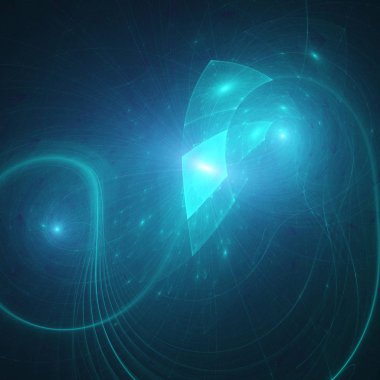 3D gerçeküstü illüstrasyon. Kutsal geometri. Gizemli psychedelic gevşeme desen. Fraktal soyut doku. Dijital sanat grafik Astroloji magic