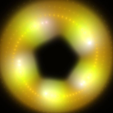 Ateş çemberi. Havai fişek döner. Fraktal Soyut doku. Dijital sanat grafik Astroloji magic