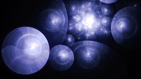 Bolas Espacio Ball Galaxy Ilustración Surrealista Geometría Sagrada Misterioso Patrón — Foto de Stock