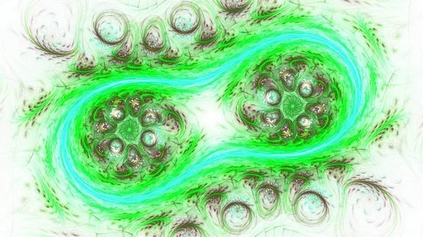 Розділення Клітинних Мікроорганізмів Під Мікроскопом Сюрреалістична Ілюстрація Священна Геометрія Таємничий — стокове фото