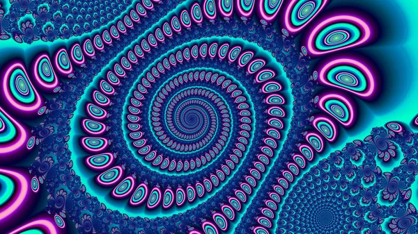 Glasmalerei Neon Muster Surreale Illustration Heilige Geometrie Mysteriöse Psychedelische Entspannungsmuster — Stockfoto