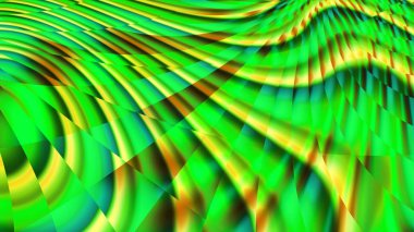 Gökkuşağı bantları. Vitray. Kaleydoskop renk. Neon kızdırma. Karmaşık desen. 3D gerçeküstü illüstrasyon. Kutsal geometri. Gizemli psychedelic gevşeme desen. Fraktal Soyut doku. 