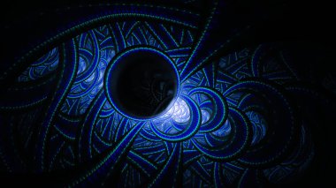 Vitray. Neon desen. 3D gerçeküstü illüstrasyon. Kutsal geometri. Gizemli psychedelic gevşeme desen. Fraktal Soyut doku. Dijital sanat grafik Astroloji magic