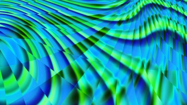 Gökkuşağı bantları. Vitray. Kaleydoskop renk. Neon kızdırma. Karmaşık desen. 3D gerçeküstü illüstrasyon. Kutsal geometri. Gizemli psychedelic gevşeme desen. Fraktal Soyut doku. 