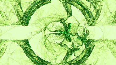 Serideki renkler, süslü boyalar. Arkaplan fraktal renk dokusundan oluşur ve hayal gücü, yaratıcılık ve tasarım projelerinde kullanılmak için uygundur