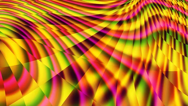 彩虹乐队 彩色玻璃 万花筒的颜色 霓虹灯发光 复杂的模式 超现实主义插图 神圣的几何学 神秘的迷幻放松模式 分形抽象纹理 — 图库照片