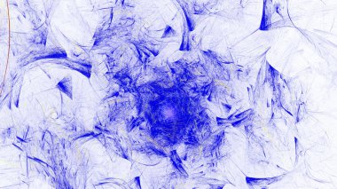 Soyut fraktal sanat arka plan çizim uzayı geometrisi. Arkaplan fraktal çoklu renk dokusundan oluşur ve hayal gücü, yaratıcılık ve tasarım projelerinde kullanılmak için uygundur.