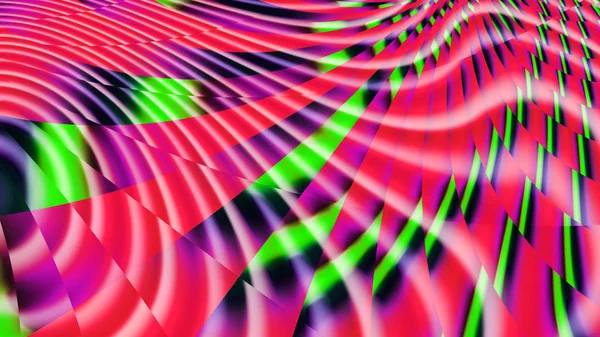 虹バンド ステンド グラス 色の万華鏡 ネオンの輝き 複雑なパターン のシュールなイラスト 神聖な幾何学 神秘的なリラクゼーション パターン — ストック写真