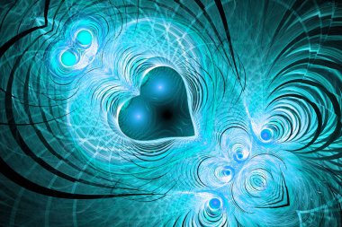 3d soyut bilgisayar üretilmiş fraktal dizayn. Fraktal hiç bitmeyen bir desen. Fraktallar, farklı ölçeklerde kendine benzeyen sonsuz derecede karmaşık desenlerdir.